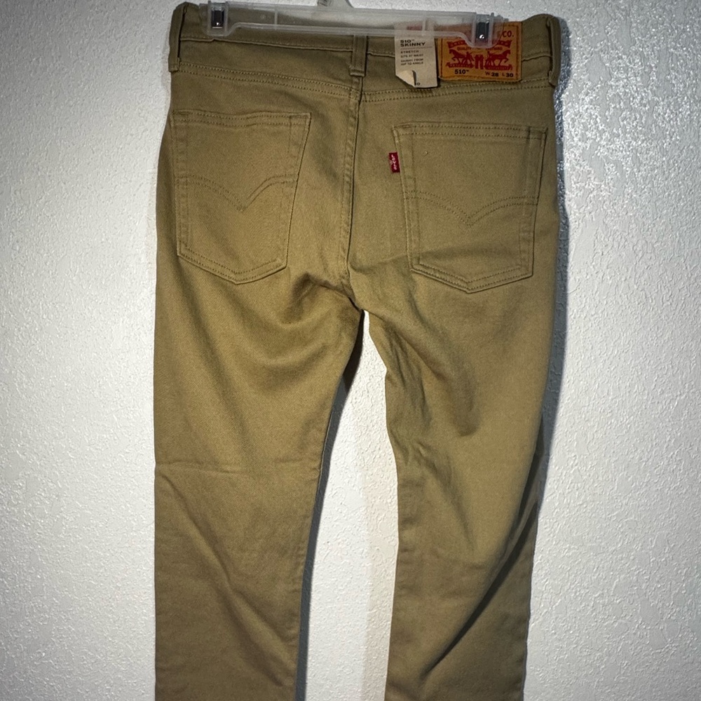 Levi's Strauss & Co. Tan Skinny Jeans 510 Size 28W/30L